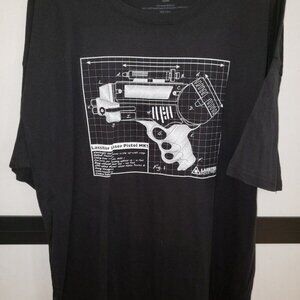 LootCrate Firefly T-shirt Lassiter Laser Pistol 100% Cotton Exclusive Men's 3XL